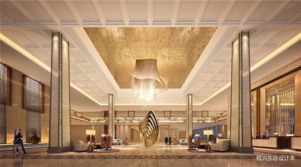甘肅黃河三峽明珠大酒店裝修案例 50000平米豪華空間設(shè)計(jì)效果圖